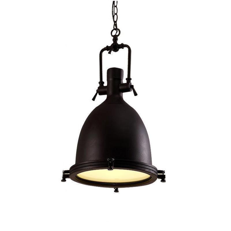 Rustic Industrial Metal Pendant Light Nautical Style Hanging Ceiling Lamp for Kitchen and Dining Room