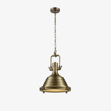 Rustic Industrial Metal Pendant Light Nautical Style Hanging Ceiling Lamp for Kitchen and Dining Room