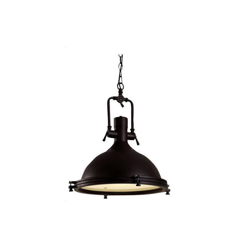 Rustic Industrial Metal Pendant Light Nautical Style Hanging Ceiling Lamp for Kitchen and Dining Room