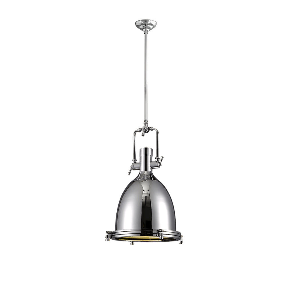 Rustic Industrial Metal Pendant Light Nautical Style Hanging Ceiling Lamp for Kitchen and Dining Room