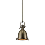 Rustic Industrial Metal Pendant Light Nautical Style Hanging Ceiling Lamp for Kitchen and Dining Room
