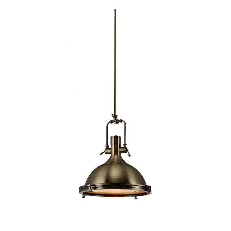 Rustic Industrial Metal Pendant Light Nautical Style Hanging Ceiling Lamp for Kitchen and Dining Room