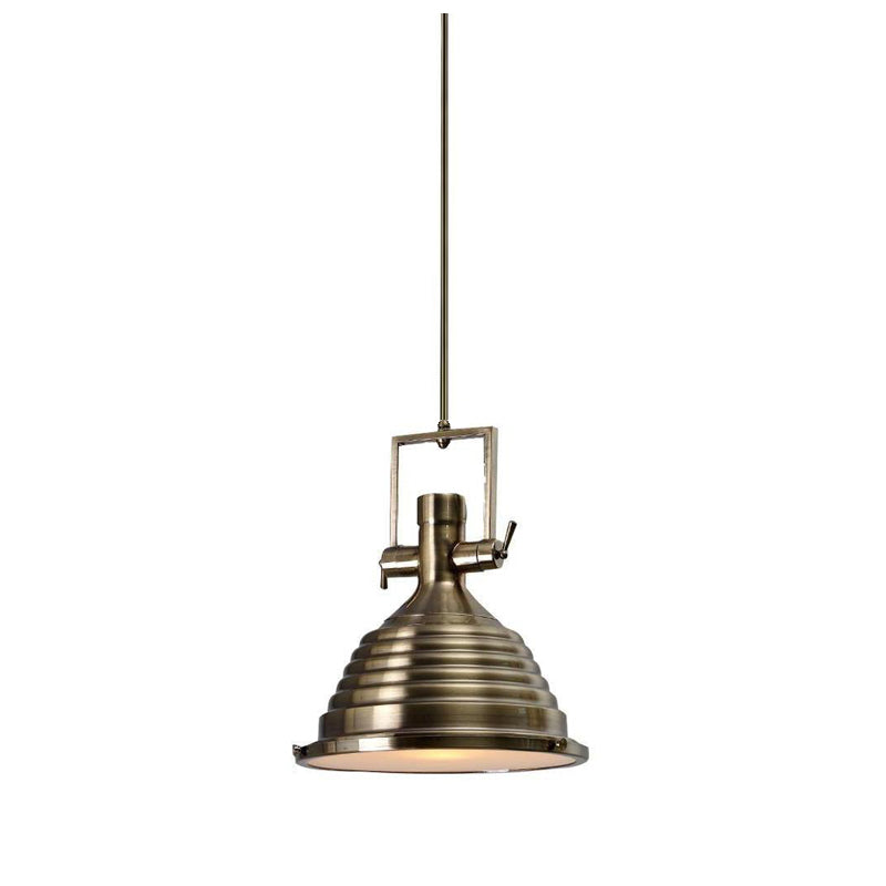 Rustic Industrial Metal Pendant Light Nautical Style Hanging Ceiling Lamp for Kitchen and Dining Room