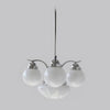 Ryttenberg Modern Globe Glass Chandelier Retro Multi Head Pendant Ceiling Light