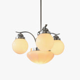 Ryttenberg Modern Globe Glass Chandelier Retro Multi Head Pendant Ceiling Light