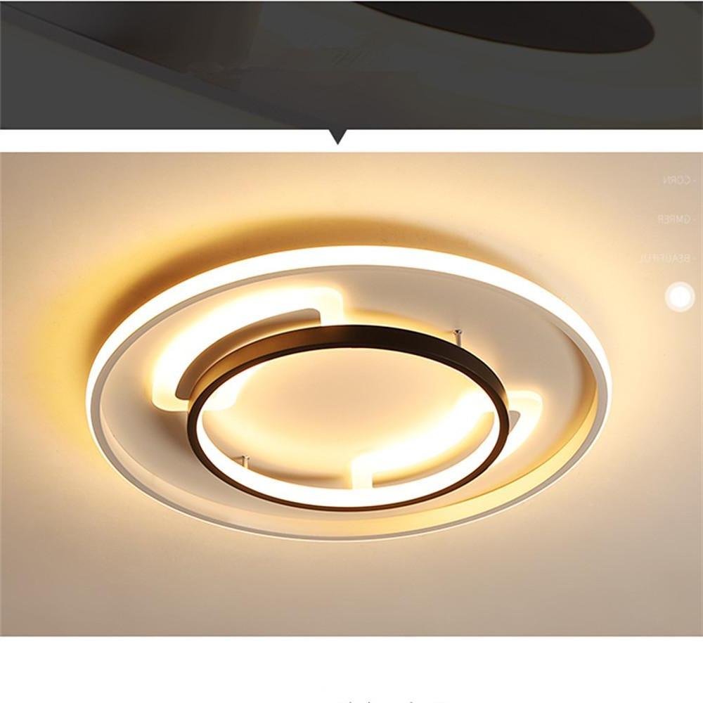 Geometric Cluster LED Flush Mount Lighting Modern Bedroom Living Room Ceiling Lamp