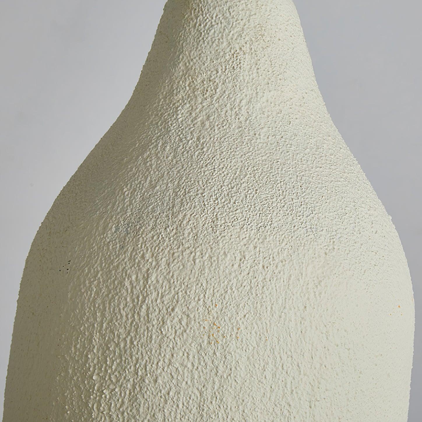 Seltanica Modern Drop Pendant Light Beige Polystyrene Textured Indoor Hanging Lamp