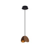 Siyuan Modern Wood Leaf Pendant Light LED Hanging Fixture for Dining Living Room