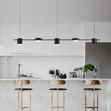 Sleek 5 Light LED Kitchen Island Pendant Modern Creative Metal Chandelier for Dining Room Lighting