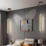 Sleek Elongated Modern LED Pendant Light with Metal and Acrylic Shades for Kitchen Island and Dining Room