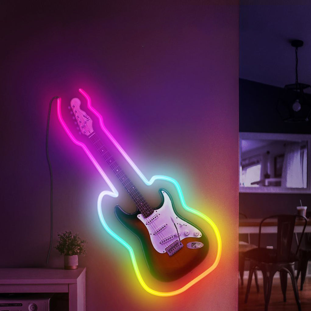 Smart APP Control RGB LED Strip Lights Flexible DIY Modeling Rope Light with Music Sync