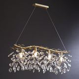 Sofia Modern Crystal Candelabrum Branch Chandelier for Living Dining Room
