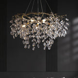 Sofia Modern Crystal Candelabrum Branch Chandelier for Living Dining Room
