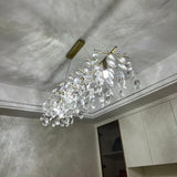 Sofia Modern Crystal Candelabrum Branch Chandelier for Living Dining Room