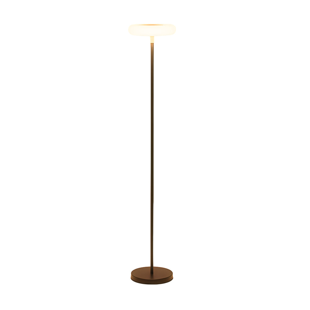 Solar and USB Rechargeable LED Outdoor Floor Lamp 68 Inch Waterproof Aluminum Post Light for Patio and Garden