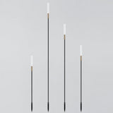 Solar LED Reed Landscape Path Lights Low Voltage Garden Column Lighting 6 Piece Set