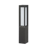 Solar Outdoor High Pole Post Light Waterproof LED Landscape Pathway Lighting for Villa Courtyard