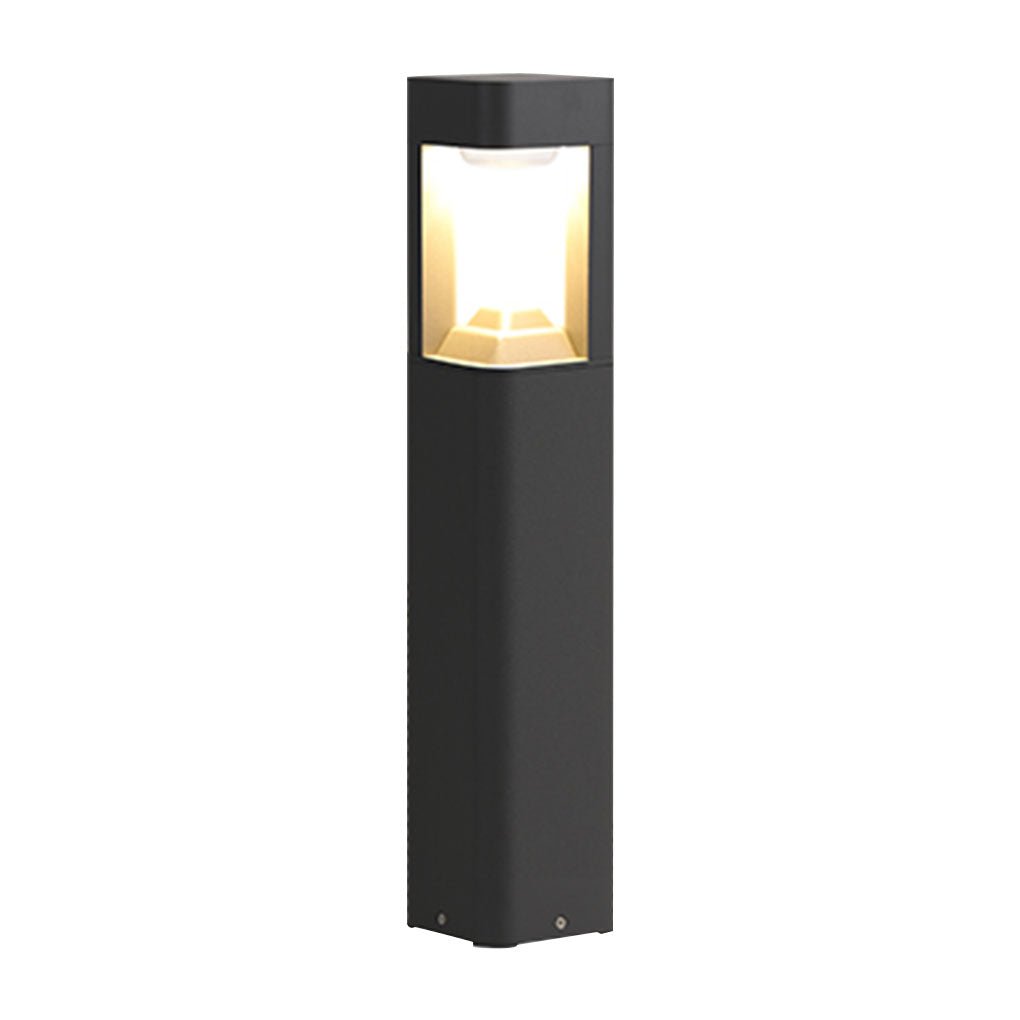 Solar Outdoor Pathway Light Waterproof LED Landscape Bollard for Garden Villa Lawn and Walkway