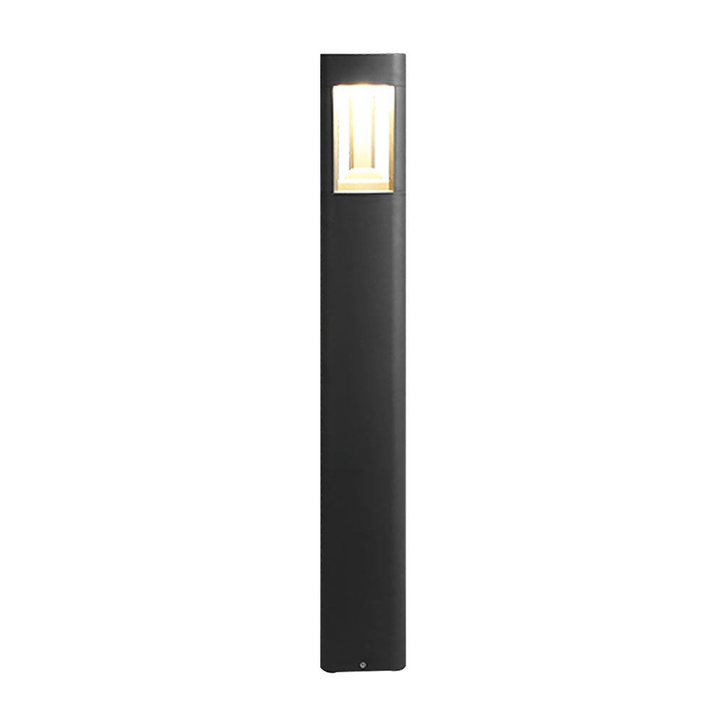 Solar Outdoor Pathway Light Waterproof LED Landscape Bollard for Garden Villa Lawn and Walkway