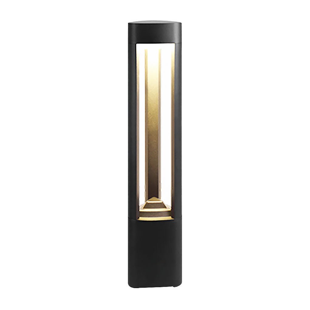 Solar Outdoor Pathway Light Waterproof LED Landscape Bollard for Garden Villa Lawn and Walkway