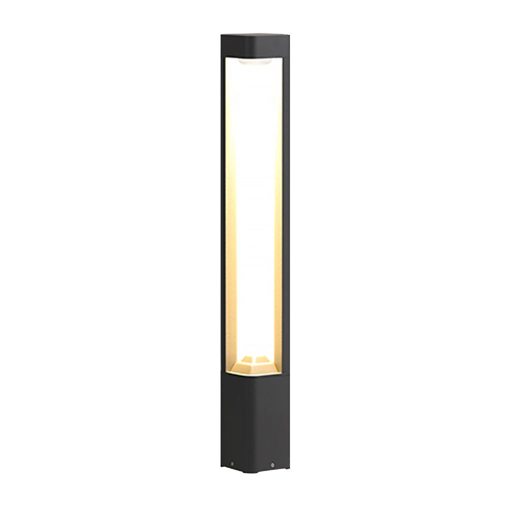 Solar Outdoor Pathway Light Waterproof LED Landscape Bollard for Garden Villa Lawn and Walkway