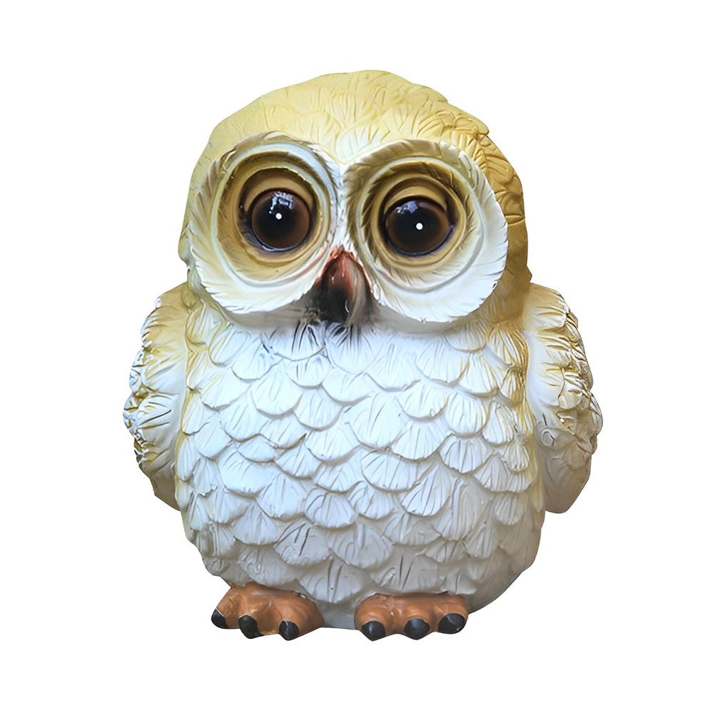 Solar Powered Animal Garden Statues with LED Lights for Outdoor Landscape Decoration