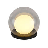 Solar Powered Bubble Lunar Post Light Waterproof Outdoor Globe Lantern for Garden Yard and Gate Path