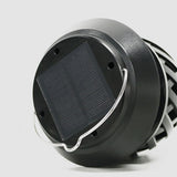 Solar Powered Flickering Flame Outdoor Lantern Portable USB Charging LED Landscape Light