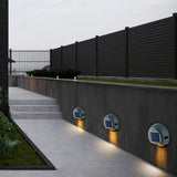 Solar Powered LED Outdoor Step Lights IP65 Waterproof Garden Pathway Stairs Wall Lamp