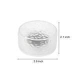 Solar Powered LED Round Ice Brick Step Lights Waterproof Outdoor Garden Path Lighting 4 Pack