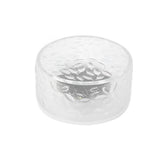 Solar Powered LED Round Ice Brick Step Lights Waterproof Outdoor Garden Path Lighting 4 Pack