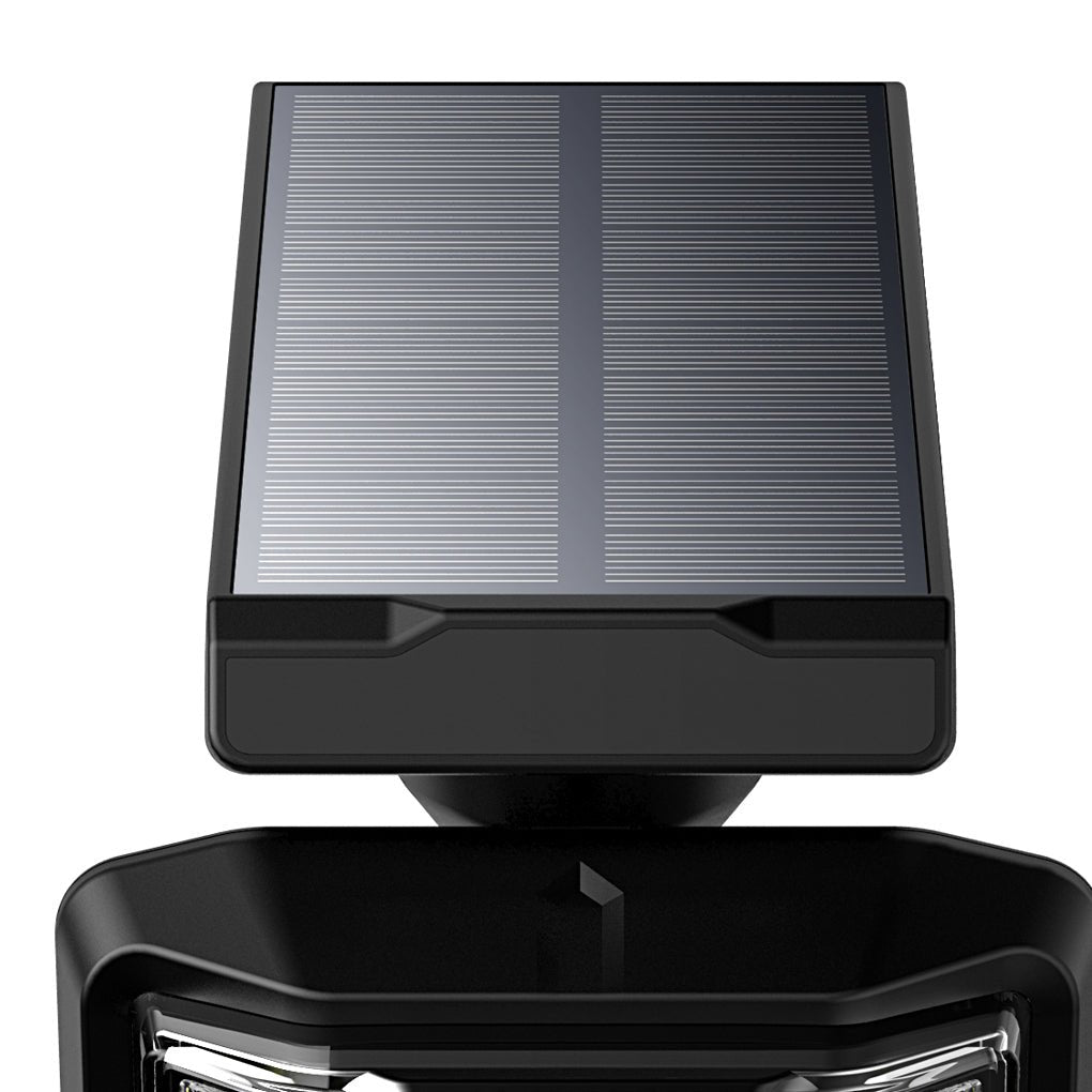 Solar Powered Motion Sensor Outdoor Wall Light with Adjustable LED Spotlight and IP65 Waterproofing