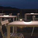Solar Powered Outdoor Ground Disk Lights Waterproof Recessed Garden Pathway Lighting for Lawns and Decks