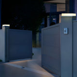 Solar Powered Outdoor Ground Disk Lights Waterproof Recessed Garden Pathway Lighting for Lawns and Decks