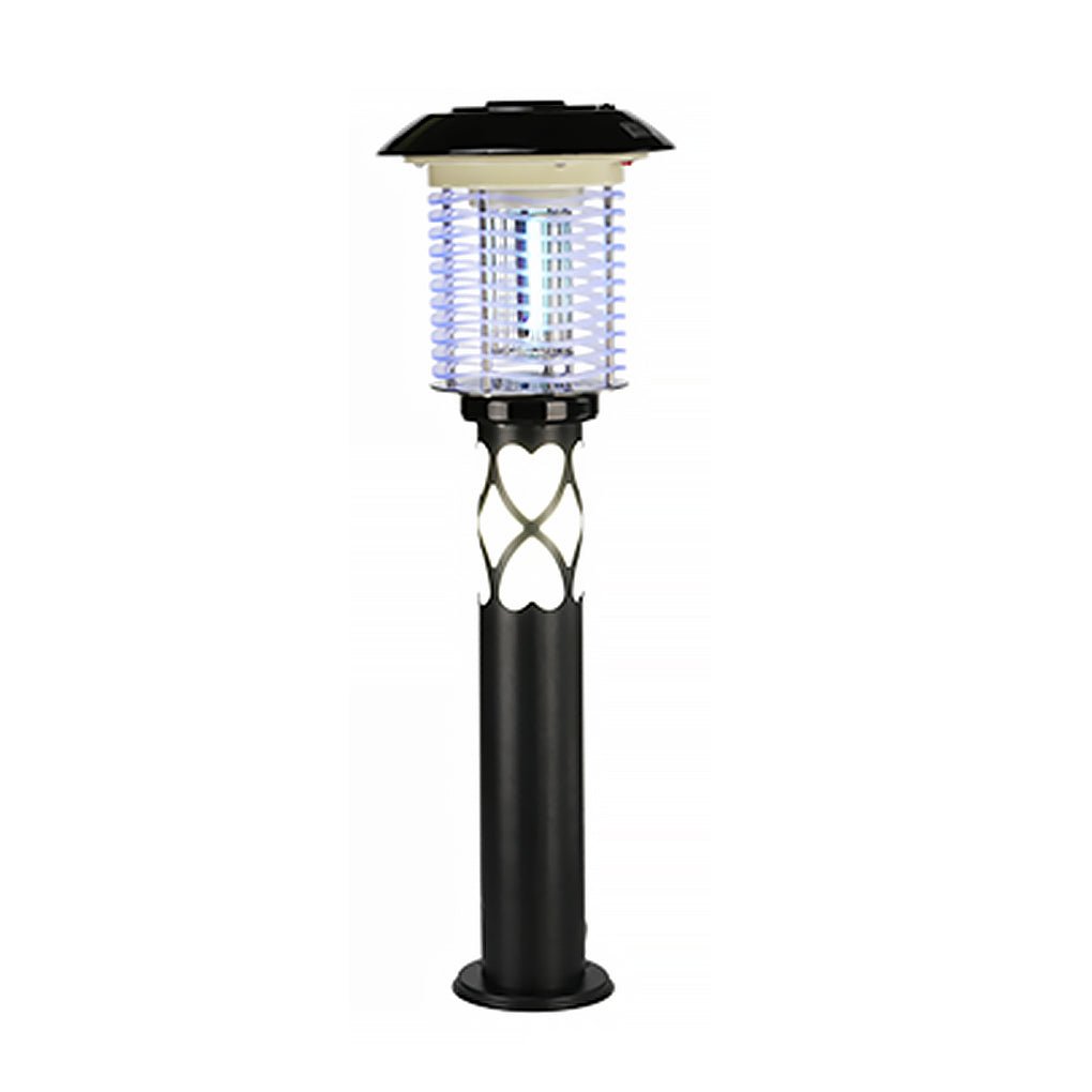 Solar Powered Outdoor LED Landscape Light and Mosquito Killer for Garden Courtyard and Villa