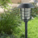 Solar Powered Outdoor Pathway Torch Lights 22.8 Inch LED Waterproof Landscape Lighting for Garden Lawn