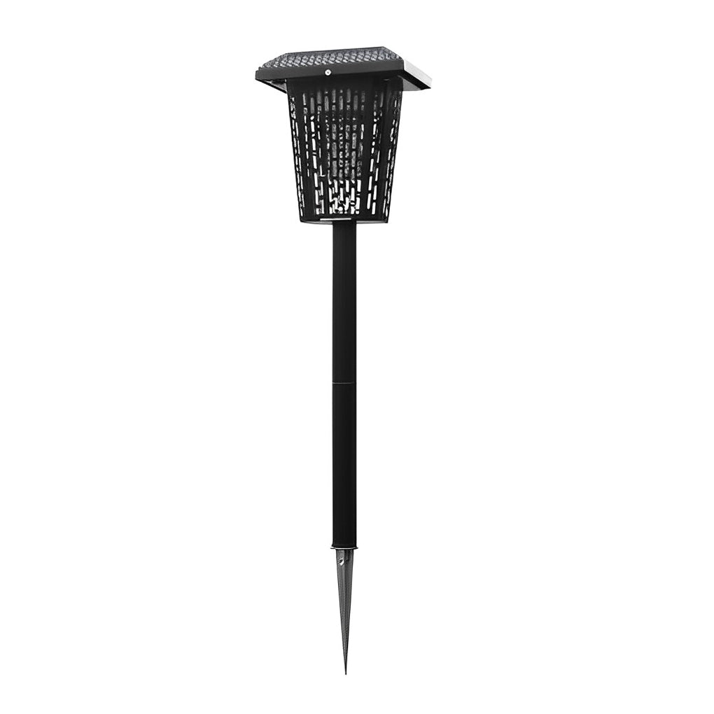 Solar Powered Waterproof Mosquito Killer Lamp for Outdoor Garden Stainless Steel LED Landscape Light