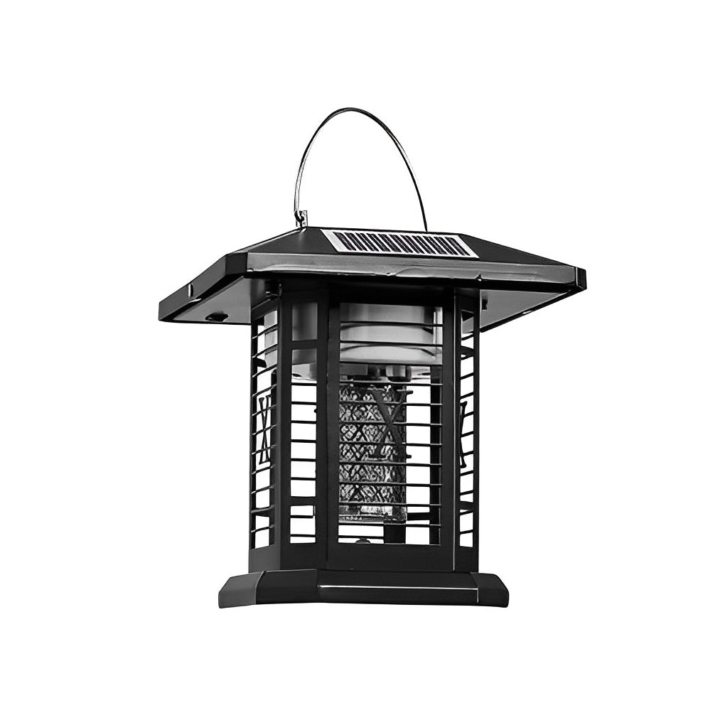 Solar Powered Waterproof Mosquito Killer Lamp for Outdoor Garden Stainless Steel LED Landscape Light