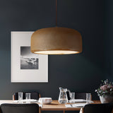 Spherical Cloud Resin Dome Pendant Lamp Architectural Organic Hanging Light for Interiors