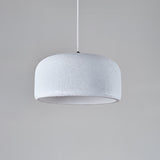 Spherical Cloud Resin Dome Pendant Lamp Architectural Organic Hanging Light for Interiors