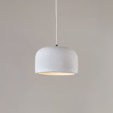 Spherical Cloud Resin Dome Pendant Lamp Architectural Organic Hanging Light for Interiors