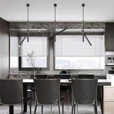 Spinner Linear LED Pendant Light with 360 Degree Rotating Adjustable Mechanism