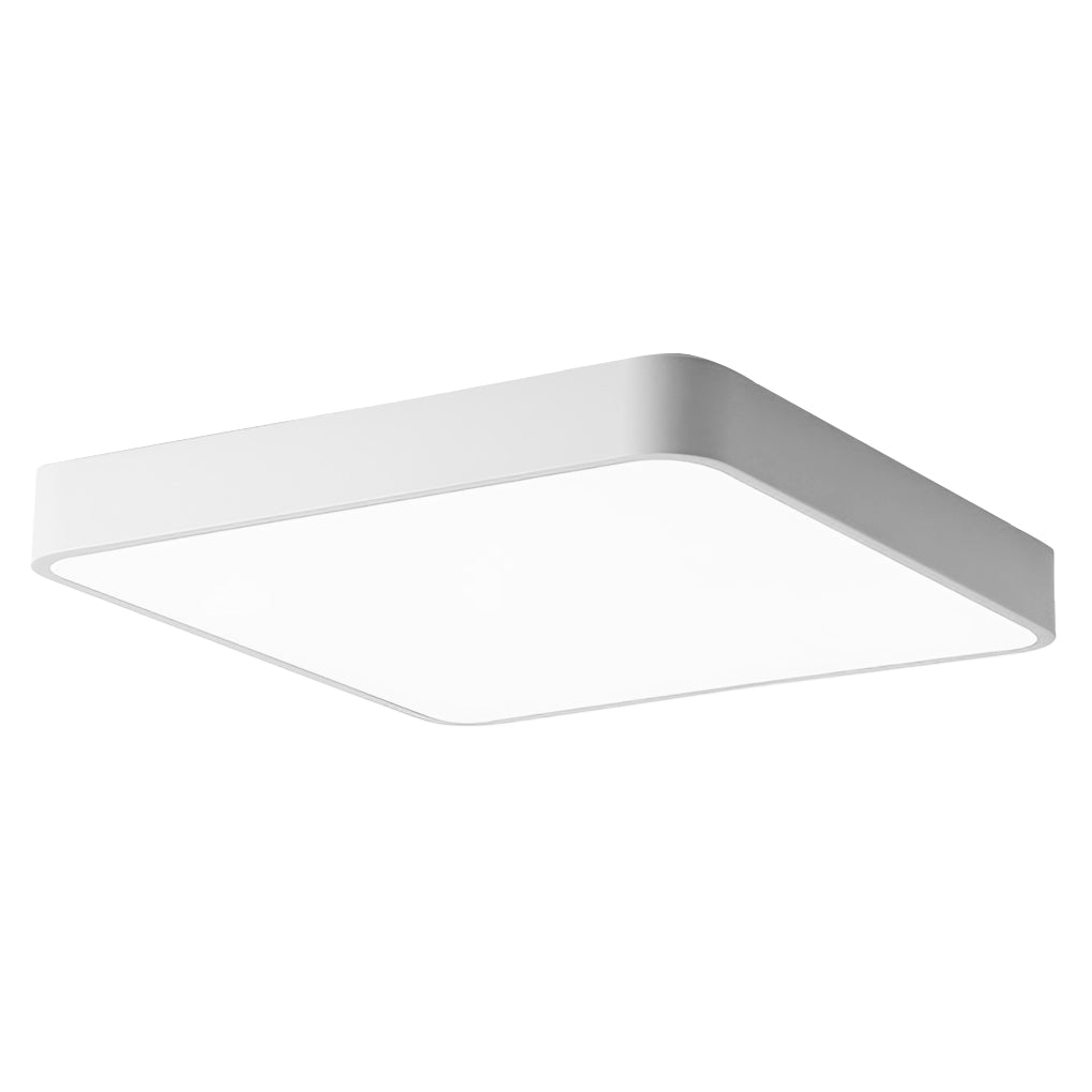 Modern Ultra Thin Square LED Flush Mount Ceiling Lamp for Bedroom and Kids Room