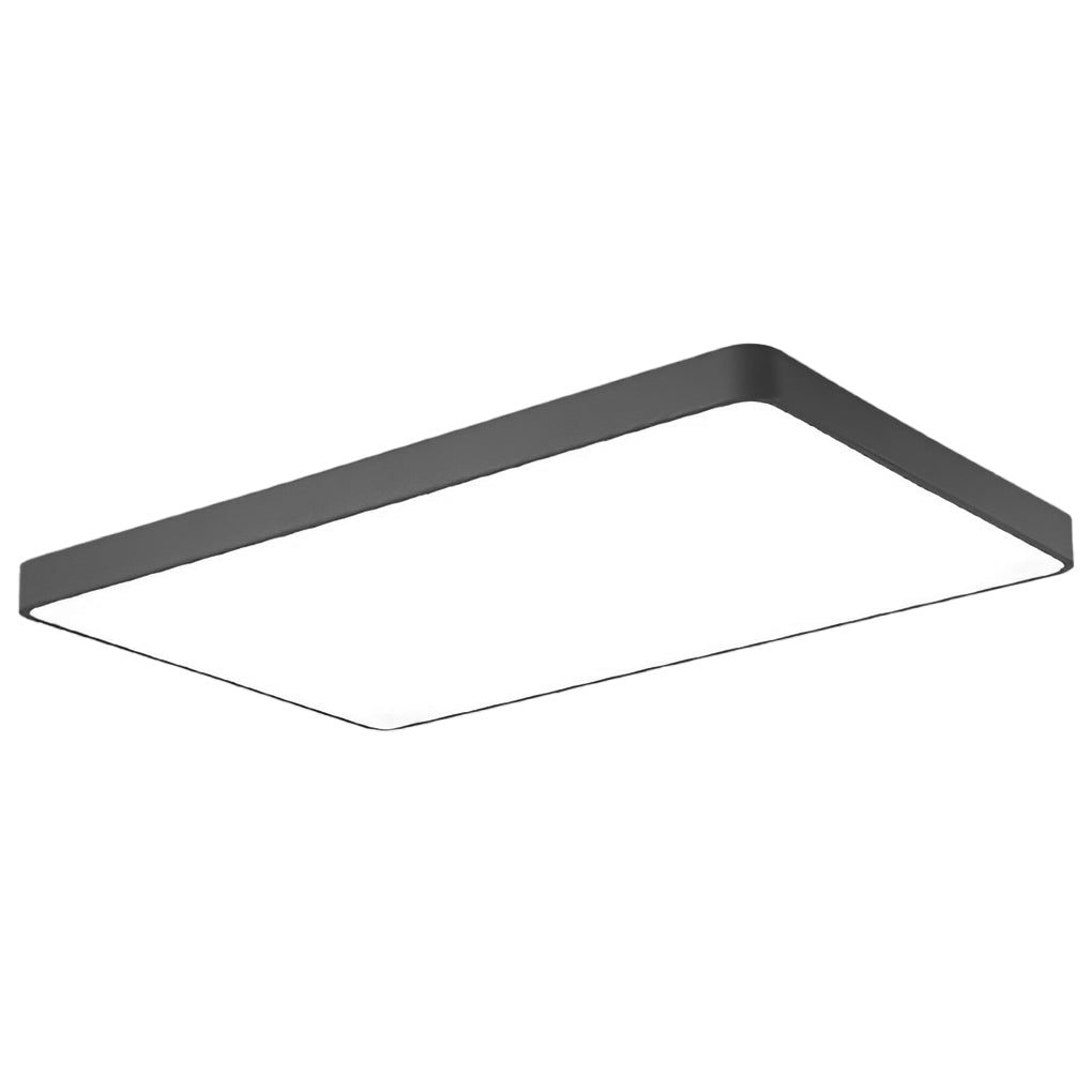 Modern Ultra Thin Square LED Flush Mount Ceiling Lamp for Bedroom and Kids Room