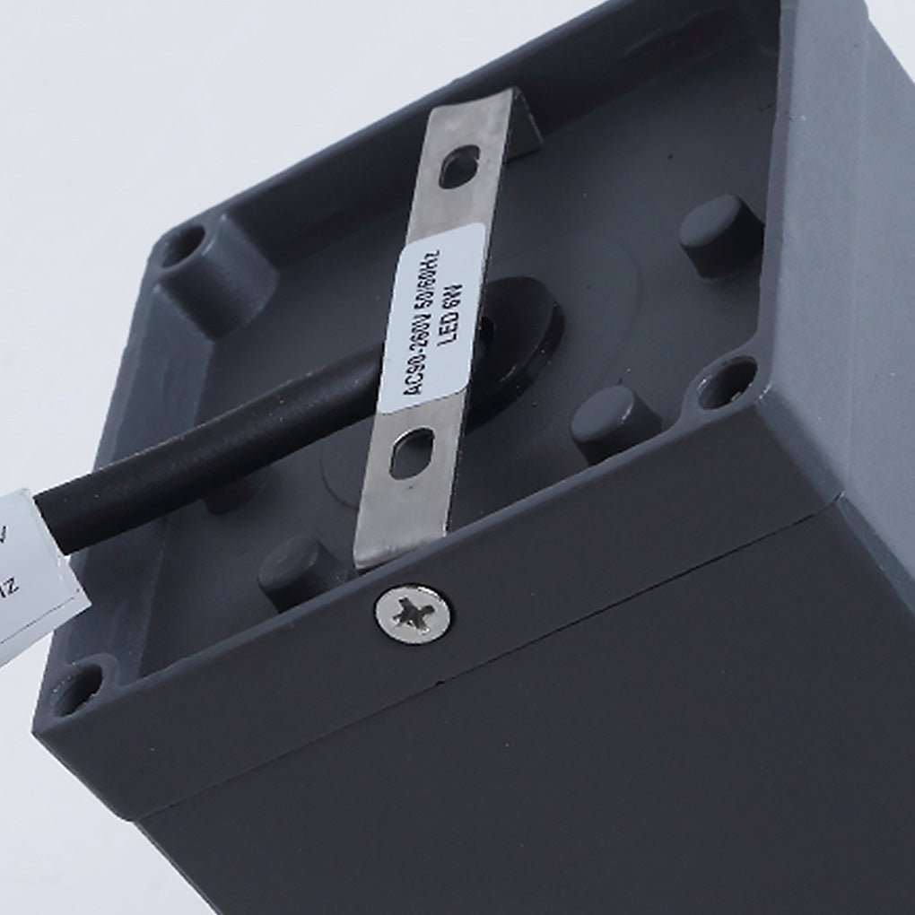 Modern Square LED Waterproof Flush Mount Downlight for Balcony Hallway and Indoor Outdoor Use