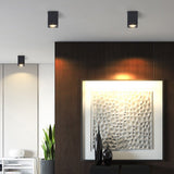 Modern Square LED Waterproof Flush Mount Downlight for Balcony Hallway and Indoor Outdoor Use