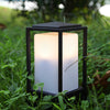 Square Outdoor LED Pathway and Deck Post Light Modern Waterproof Garden Lawn Lamp