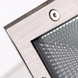 Square Waterproof IP67 LED Recessed Step Lights 4W Outdoor In Wall Stair Deck Path Lighting 90 to 260V