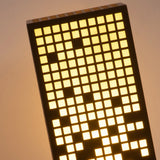 Stainless Steel Outdoor Landscape Bollard Light with Unique Hollow Pattern and IP54 Waterproofing