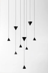 Stralunata Minimalist LED Pendant Light Circular Adjustable Hanging Lamp for Modern Interiors